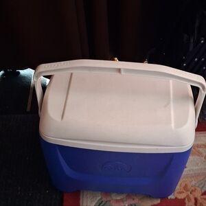Igloo Classic Blue and White Cooler